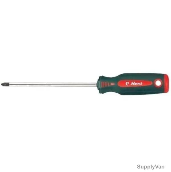 Hans Pozidrive Screwdriver, 0430PZ1-3, PZ1 Tip Size x 173MM Length
