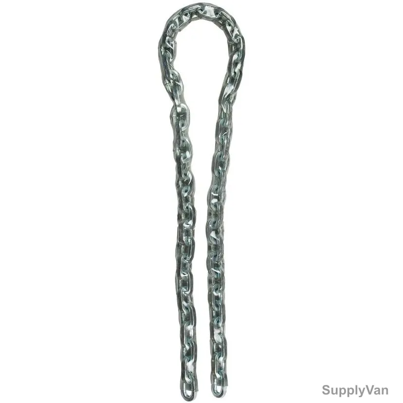 Master Lock Hardened Steel Chain, 8012EURD, 1.5 Mtrs x 6MM, Translucent — image 1