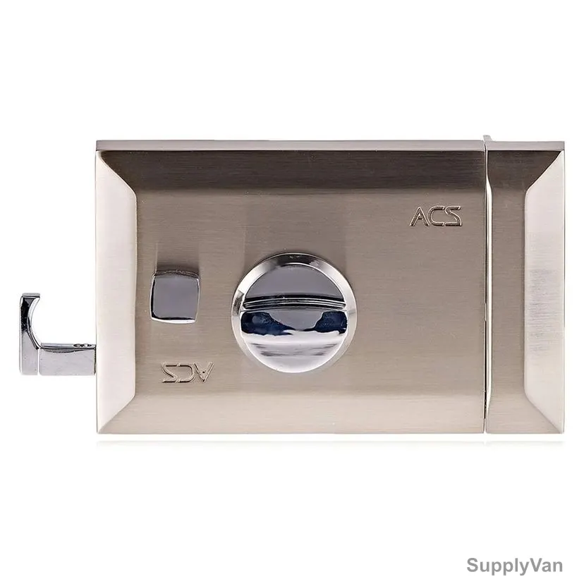 ACS Inside Opening Rim Knight Latch, 2010LATCH-SN-IN-OPEN, Silver