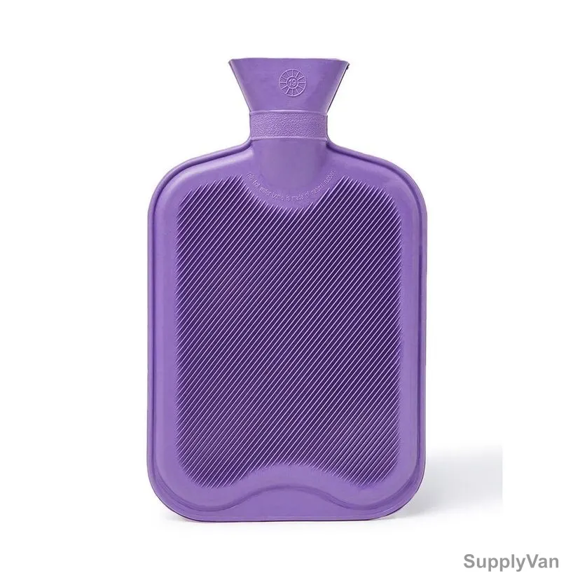 3W Plush Cover Hot Water Bottle, 3W VLT-0012, 2 Ltrs, Violet — image 1