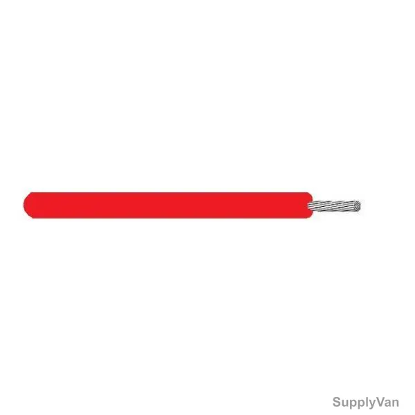 Hookup Cable Wire, PE-0435R, 100 Mtrs, Red