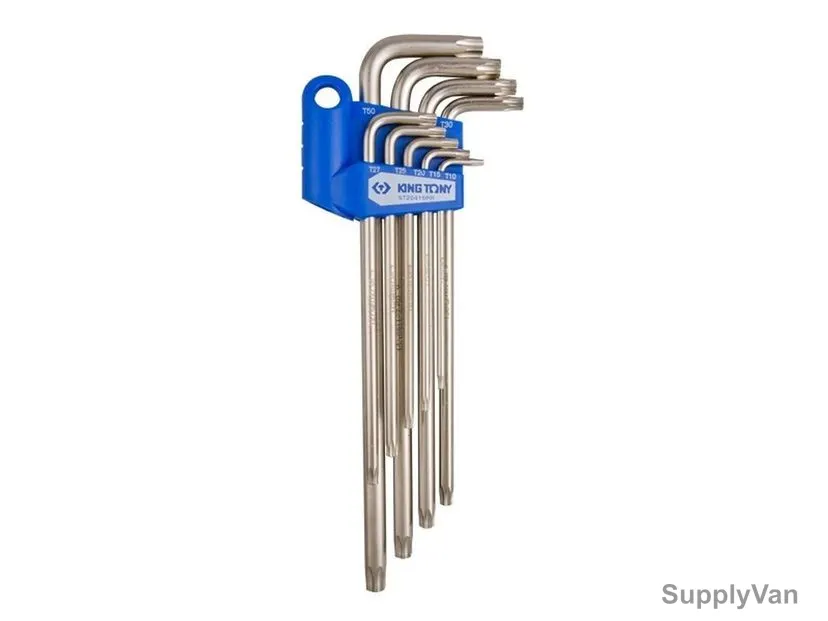 Kingtony Torx Key Set, ST20419PR, 10-50MM, XL, 9 Pcs/Set