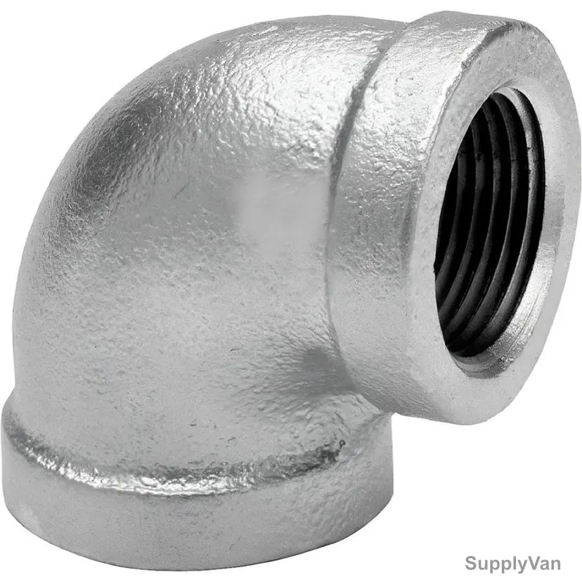 GI Standard Elbow, Threaded Type, 90 Degree, 1-1/4 Inch