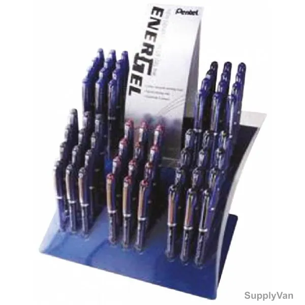 Pentel Energel Needle Gel Roller Pen Set, PE-BLN25-05E, 0.5MM Tip, Assorted Colors, 60 Pcs/Set