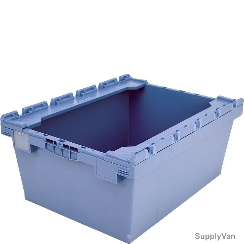 Bito Multipurpose Container With Stacking Rails, MBB86321, Polypropylene, 115 Ltrs, 800 x 600MM, Light Blue