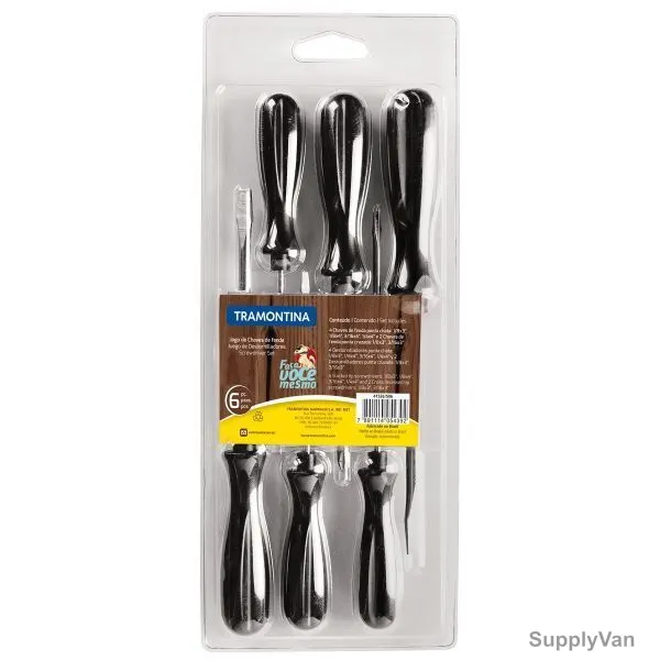Tramontina Screwdriver Set, 41526506, 6PCS