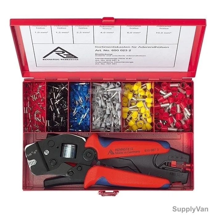 Rennsteig Crimper Set, 650-001-2, PK1