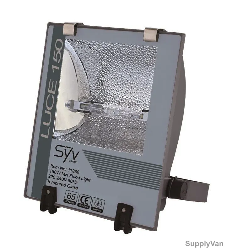 Syv Flood Light, Luce, 150W, Grey