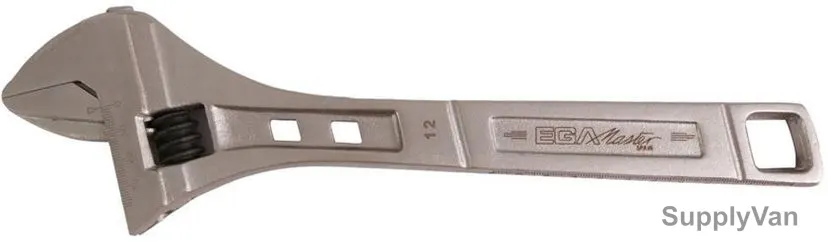 Ega Master Adjustable Wrench, 61113, 12 Inch