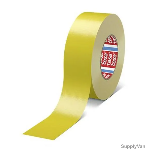 Tesa Cloth Tape, 4688, 50MM x 50 Mtrs, Yellow