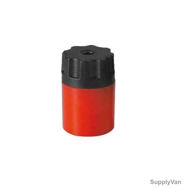 Omega Supreme Pencil Sharpener, 1763, Plastic, Red, 10 Pcs/Pack