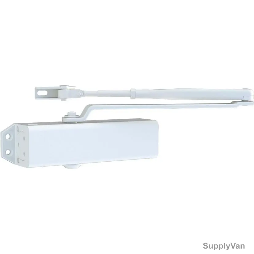 Yale 722 Pro Door Closer, 7221220053-P, 1100MM Door Width, 80 Kg Door Weight, White