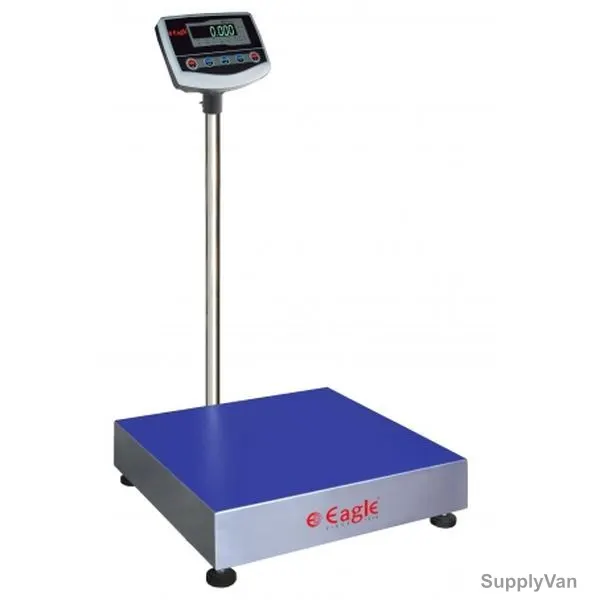 Eagle Platform Weighing Scale, PLT150ST6, 150 Kg, Blue/Silver — image 1