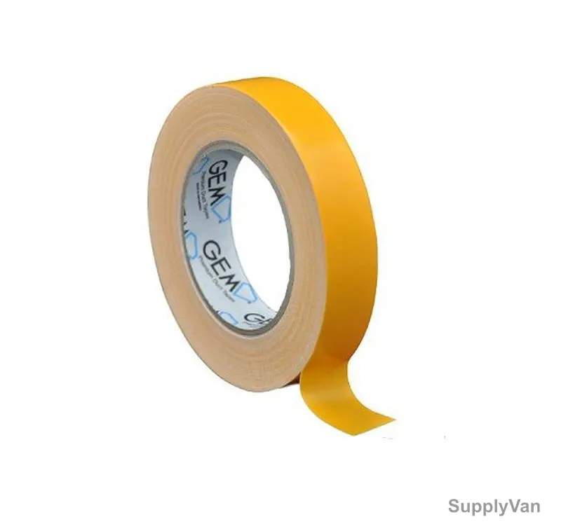 Gem Cloth Tape, GM-CT102580-YW, 25 Mtrs, Yellow