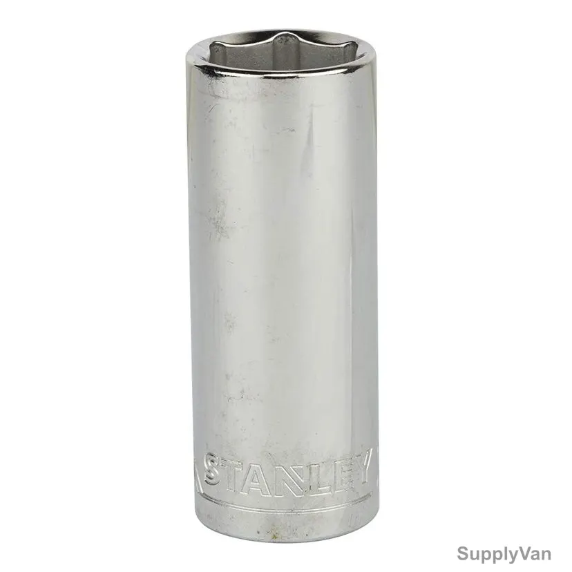 Stanley 6 Point Deep Socket, STMT73336-8B, 1/2 Inch Drive, 23MM