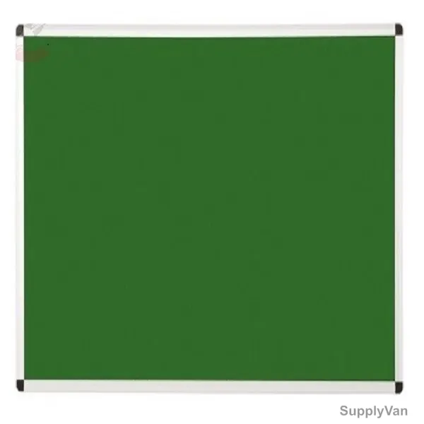 Deluxe One Sided Felt Board, 60 x 90CM, Green