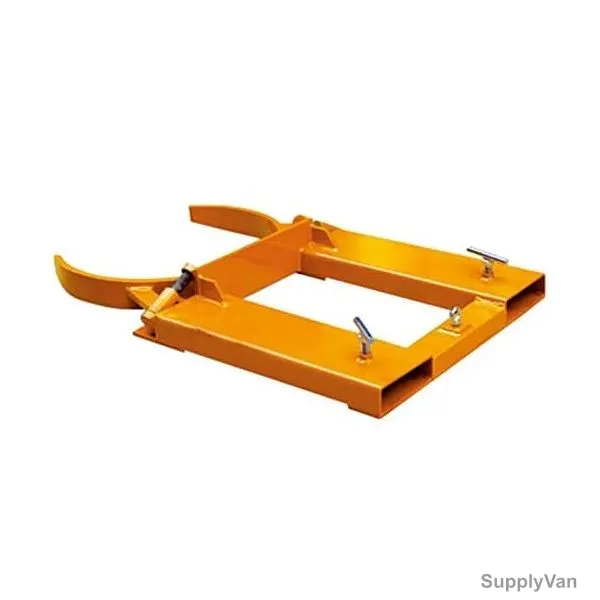 Single Drum Forklift Grab Attachment, Steel, 450 Kg Weight Capacity