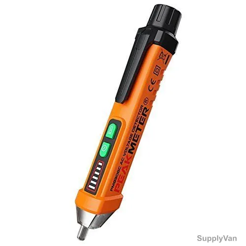 Peak Meter Non-Contact Voltage Detector Pen, PM8908C, 0 to 50 Degree