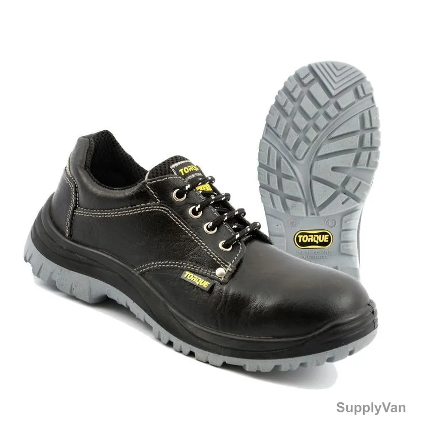Torque High Ankle Safety Shoes, TRQD01, 39EU, Black, Low Ankle — image 1