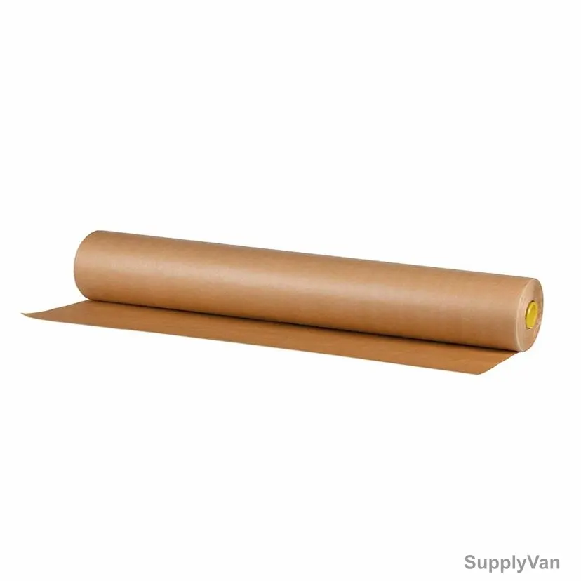 Rhinomotive Kraft Masking Paper, R1001, 50GSM, 90CM x 300 Mtrs, Natural Brown