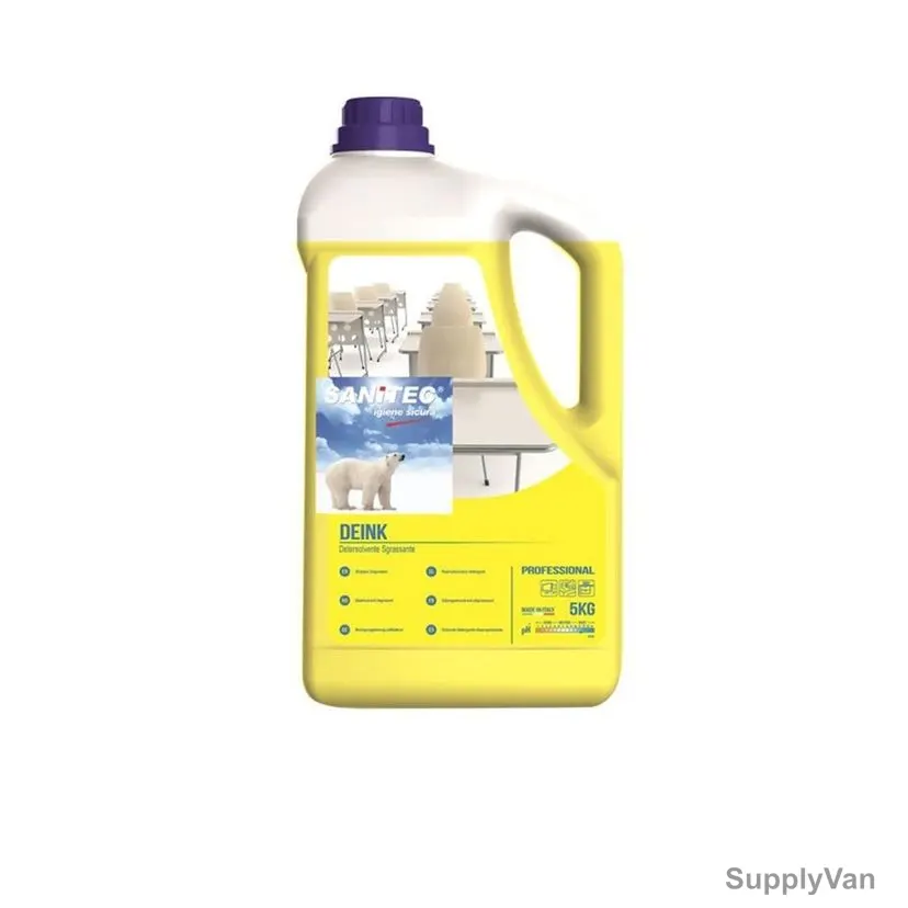Sanitec Surface Stain Remover and Residue Stripper, SN27-5, 5 Kg, Yellow