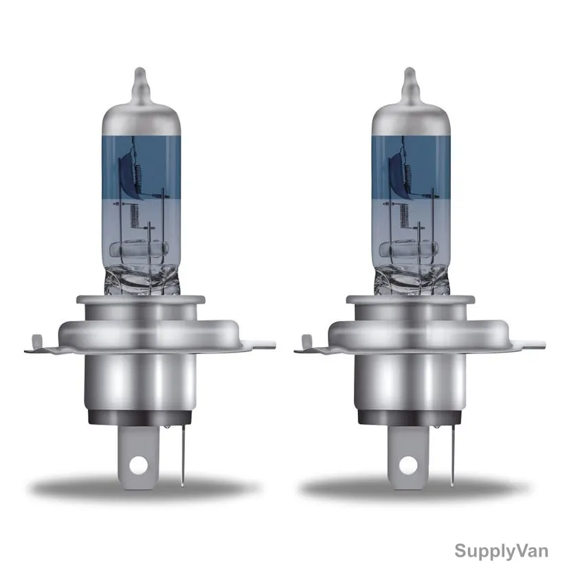Osram Cool Blue Boost H4 Halogen Headlight, 62193CBB-HCB, P43t, 12V, 100/90W, 2 Pcs/Pack