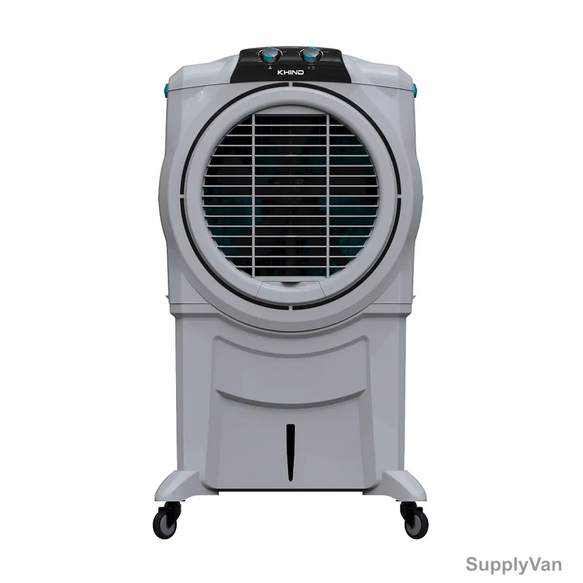 Khind Air Cooler, Sahara-3D, 195W, 115 Ltrs Tank Capacity, 40 SQ.M, Silver