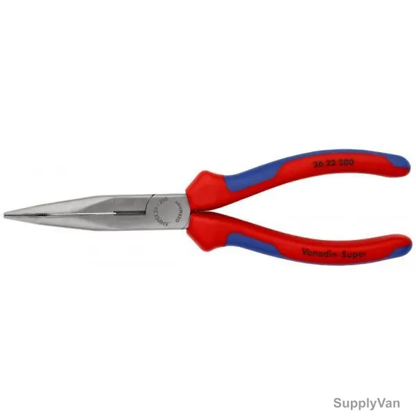 Knipex Snipe Nose Side Cutting Plier, 2622200, 200MM — image 1