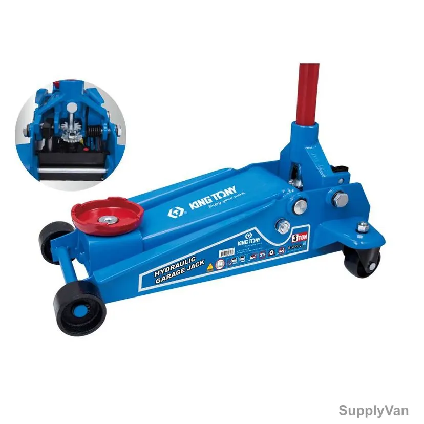 Kingtony Standard Type Hydraulic Garage Jack, 09TY13203AB, 465MM Max Height, 3 Ton — image 1