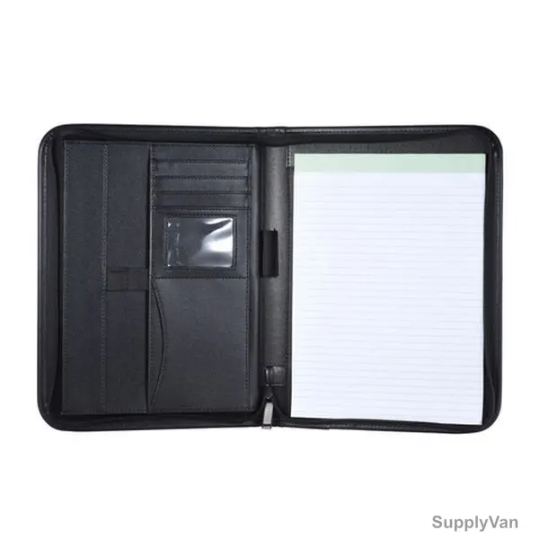 Multifunctional Professional Portfolio, PU Leather, A4, 34 x 26CM, Black