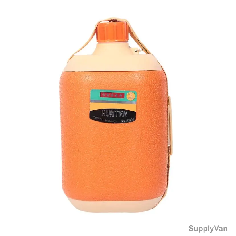Hunter Water Bottle, JTS, Plastic, 1 Ltr, Orange, 6 Pcs/Pack — image 1