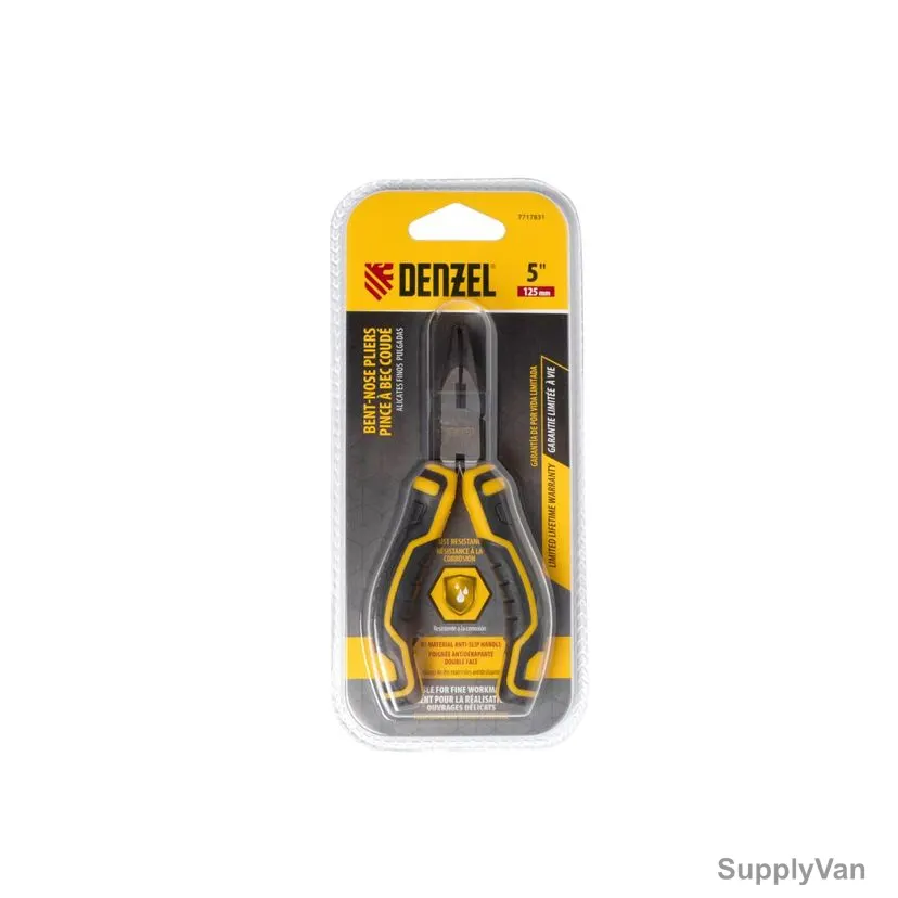 Denzel Bent-Nose Plier, 7717831, 5 Inch — image 1