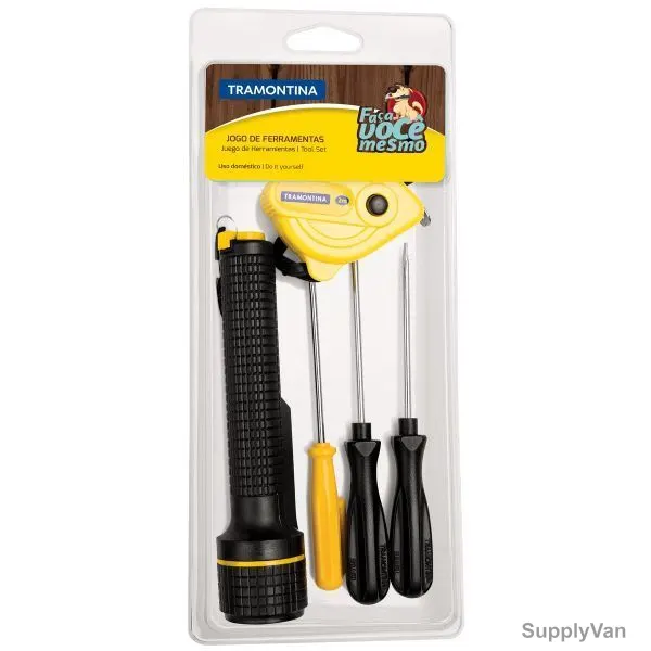 Tramontina Hand Tool Set, 43408142, 5 Pcs/Set
