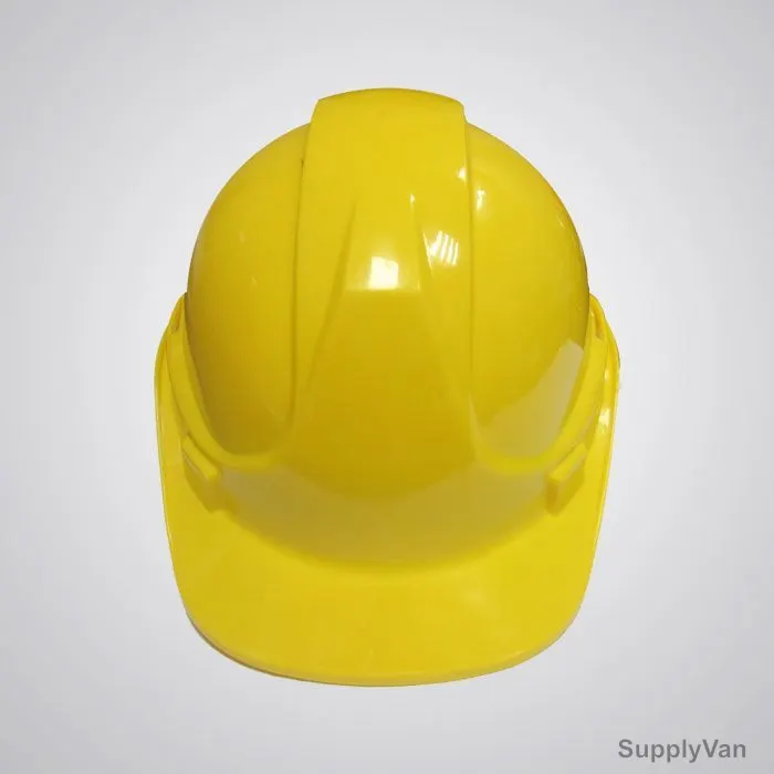Power Tool Plastic Safety Helmet, PE501, Yellow