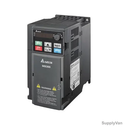 Delta Variable Frequency Drive, VFD5A5MS43ANSAA, MS300, 2200W, 460V, 3 Phase, 3 HP