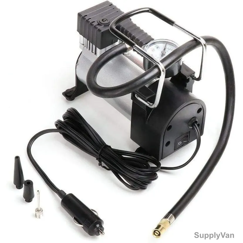 Portable Car Air Compressor, 12V, 100 PSI — image 1