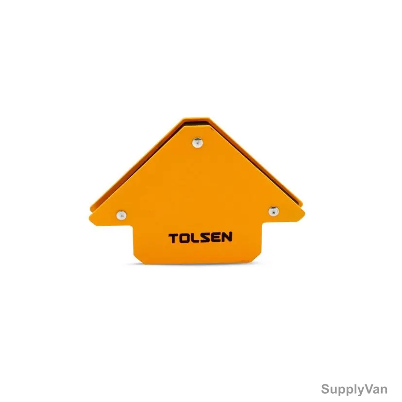 Tolsen Arrow Magnetic Welding Holder, MC134-ARR25L, Steel, 11 Kg, Yellow — image 1