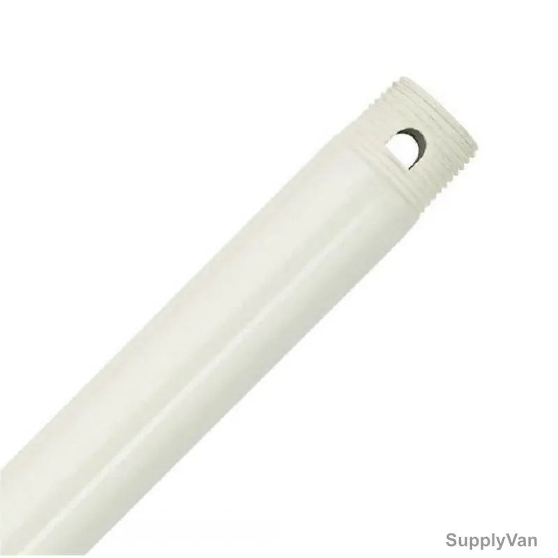 Hunter Extension Downroad, 99704, Steel, 48 Inch, Fresh White