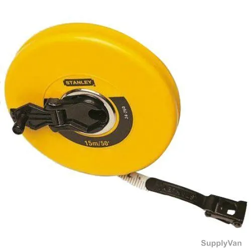 Stanley Fibreglass Measuring Tape, 34-260, 15 Mtrs