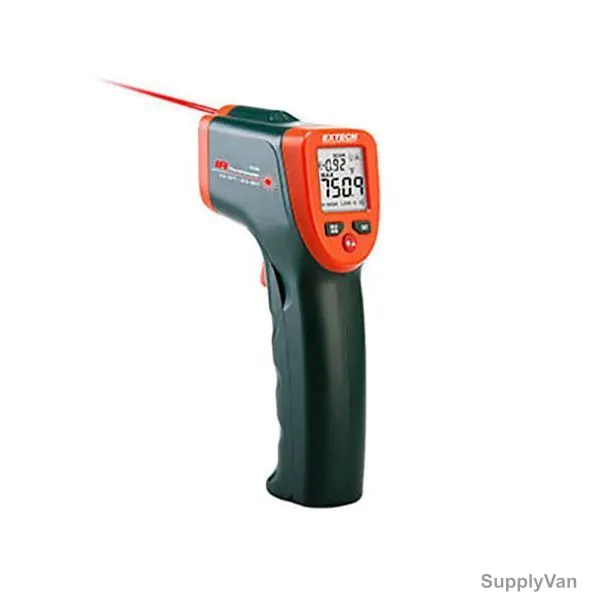 Extech Compact Infrared Thermometer, IR260, -20 to 400 Deg.C