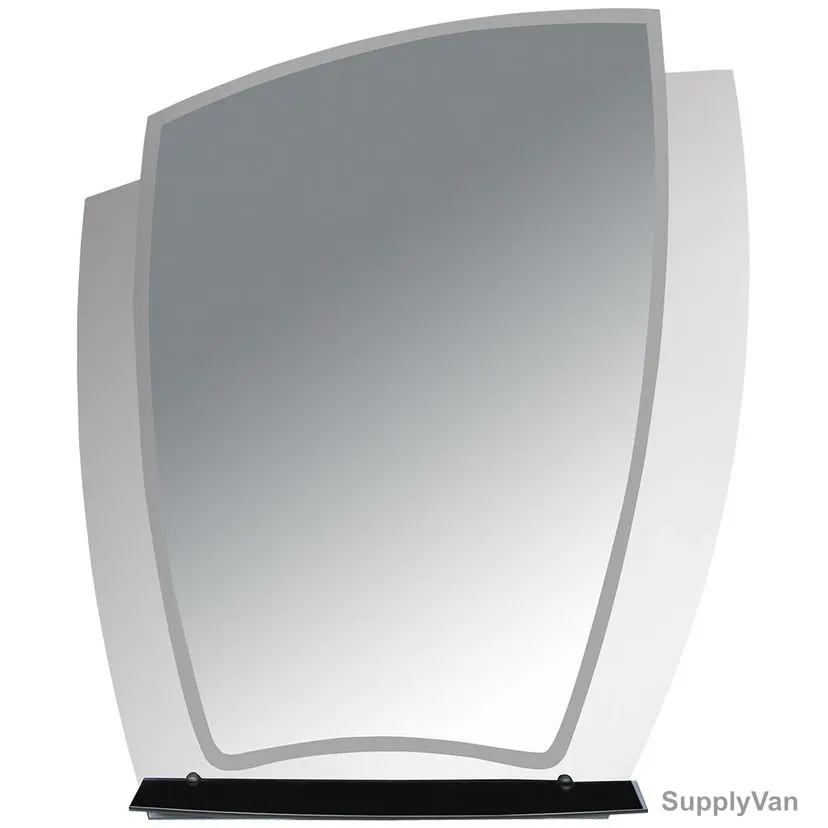Argent Crystal Simple Mirror, JY-661A, Arch