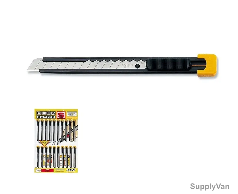 Olfa Cutter Knife Set, OL-S-20, Black/Yellow, 9MM Width