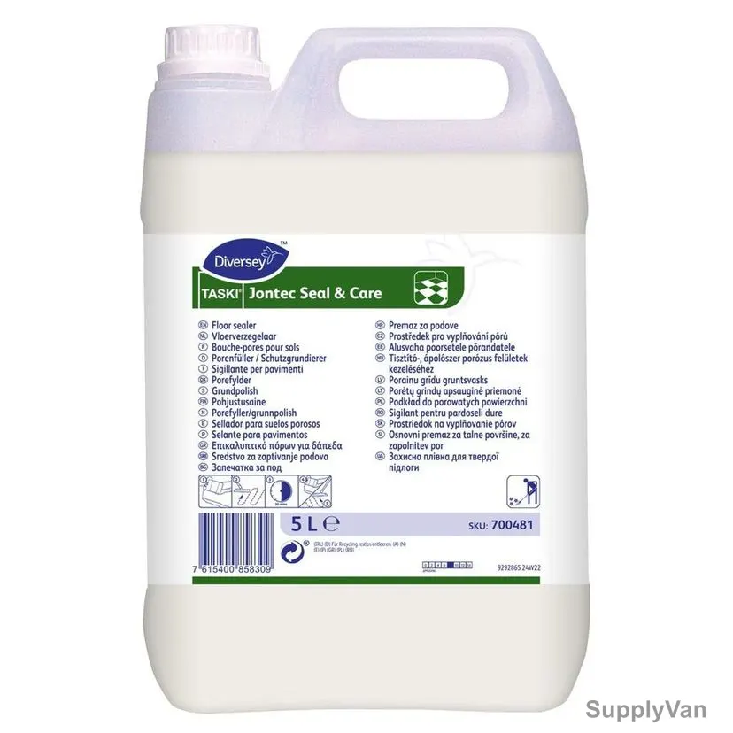 Diversey Taski Jontec Seal and Care Universal Floor Sealer, 700481, 5 Ltrs, 2 Pcs/Pack