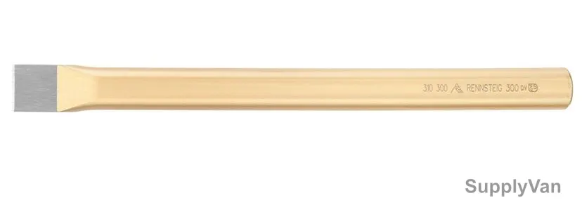 Rennsteig Flat Cold Chisel, 310-175-0, 175MM Length, 21MM Tip, PK31