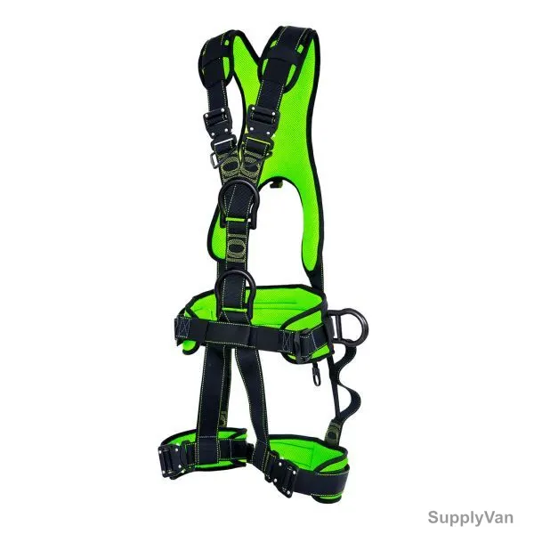 Karam Harness, MAGNA 3, Polyester, 44MM, Black and Green