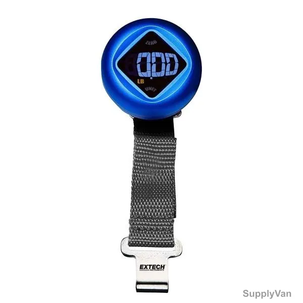Extech Portable Electronic Digital Scale, SC50, 50KG, Blue and Silver