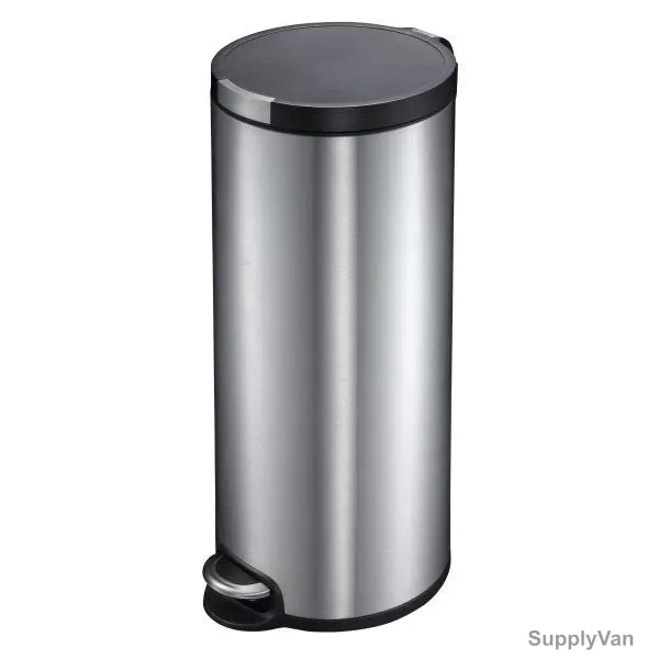 Eko Step Bin, ALEK30, 30 Litre, Metal Grey