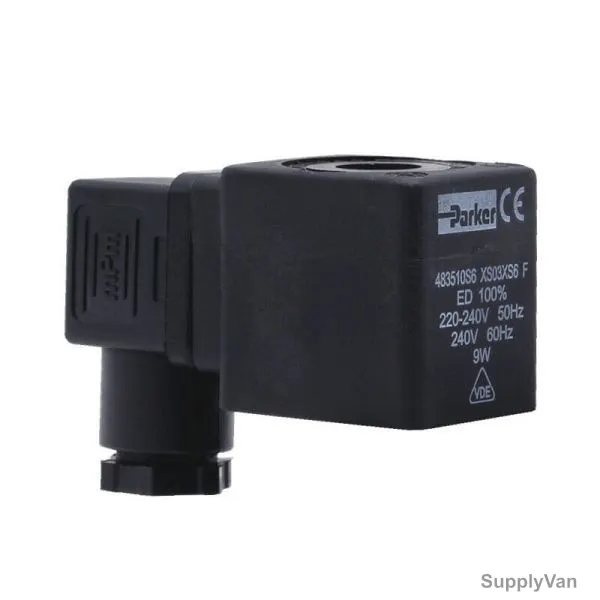 Parker Solenoid Spare Coil, 483510, 9W, 220-240VAC — image 1