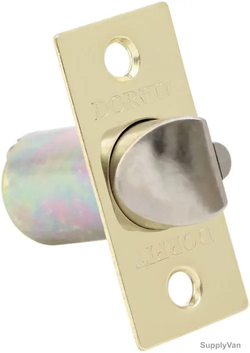 Dorfit Latch, 60mm, Polished Brass