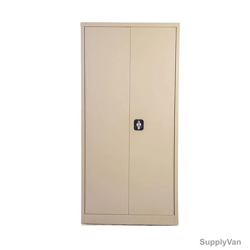 Rigid Storage Cabinet With 4 Shelves, RGD-20S, Steel, 0.7MM Thk, 1950MM Height x 914MM Width x 457MM Depth, Beige — image 1